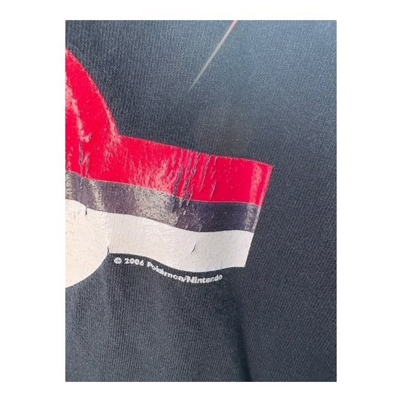 Ultra Cotton 2XL Men's Black Pokemon 2005 Heavyweight T-Shirt Exploud - Picture 5 of 5